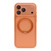 Rixus SnapGrip 360 Case For Apple iPhone 17 Pro, 18 Pro Orange