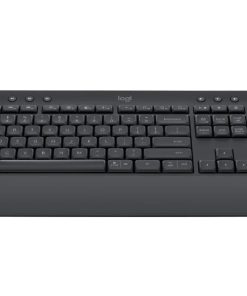 Logitech K650 Signature bežična tipkovnica, USB, crna (920-010945)