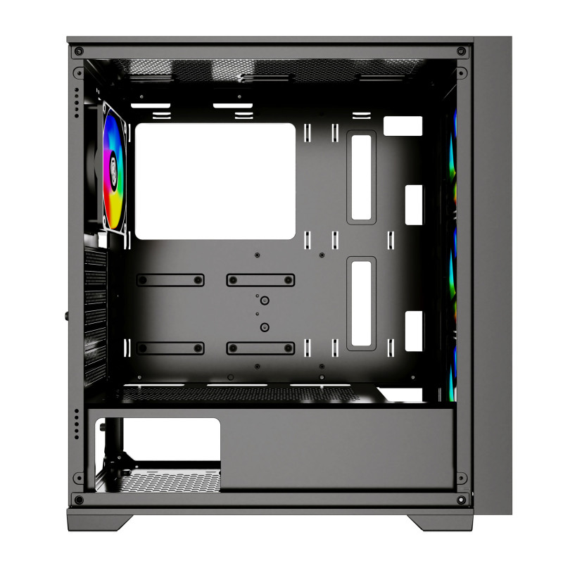 Bit Force VOLTRON ARGB-4 Gaming Midi Tower ATX kućište bez napajanja, crno