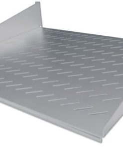 NaviaTec 19" polica za mrežni ormar, 457 mm, 3U, Cantilever, siva