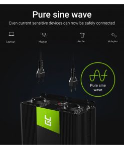 Green Cell strujni inverter 12V na 230V, 2000W/4000W Pure sine wave (INV11)