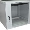 NaviaTec zidni mrežni ormar 9U 540 x 600mm, jednodjelni, EW serija, rastavljen