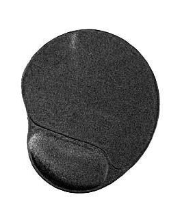 Gembird Gel mouse pad with wrist support, black