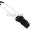 NFO Anchor clamp for round cables, diameter 3-7 mm, 3,6kN, bail 230 mm