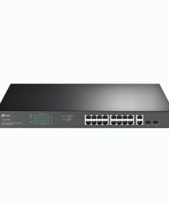 TP-Link 18-Port Gigabit Rackmount PoE Switch with 16 PoE 2 x Combo