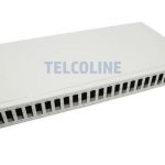 NFO Patch Panel 1U 19" - 24x SC Duplex, Closed, 1 tray