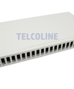 NFO Patch Panel 1U 19" - 24x SC Duplex, Closed, 1 tray