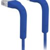 Ubiquiti U-Cable-Patch-RJ45-BL-50, UniFi Ethernet Patch Cable, 0,22m, Cat6, Blue (50psc)
