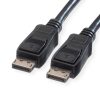 Roline VALUE DisplayPort kabel, DP-DP M/M, 2.0m, crni