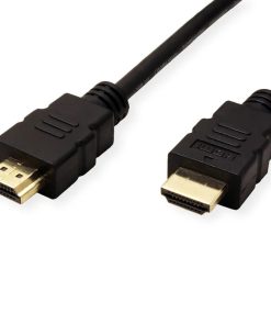 Roline HDMI kabel sa mrežom, HDMI M - HDMI M, TPE, fleksibilan, 1.5m