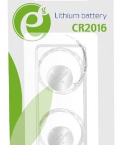 Gembird Button cell CR2016, 2-pack