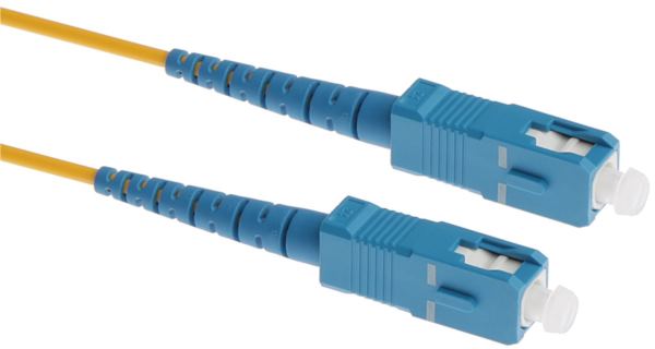 NFO Patch cord, SC UPC-SC UPC, Singlemode 9 125, G.657A2, Simplex, 1m