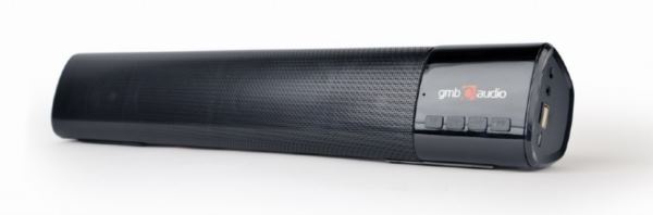 Gembird Bluetooth soundbar, black