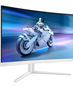 Philips 27" 27M2C5501/00 QHD (2560×1440) VA zakrivljeni, 180Hz, 0.5ms, 300cd/m2, 5000:1, 2×HDMI/DP, HAS, HDR, Ambiglow, bijeli