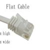 NaviaTec Cat6 patch cable flat, copper 2m