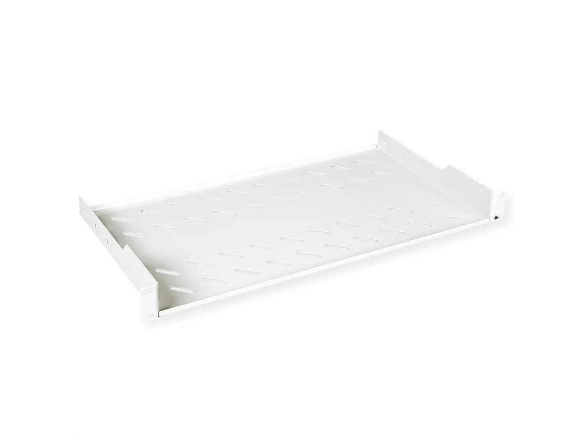 Roline 19" 1U fiksna polica, D=250mm, nosivost 15kg, siva