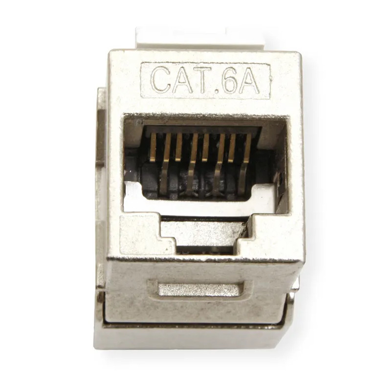 Roline VALUE RJ45 Keystone konektor Cat.6a/Class EA, STP (tool-free), slim