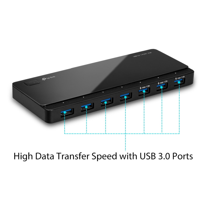 TP-Link USB3.0 Hub 7-port, sa napajanjem