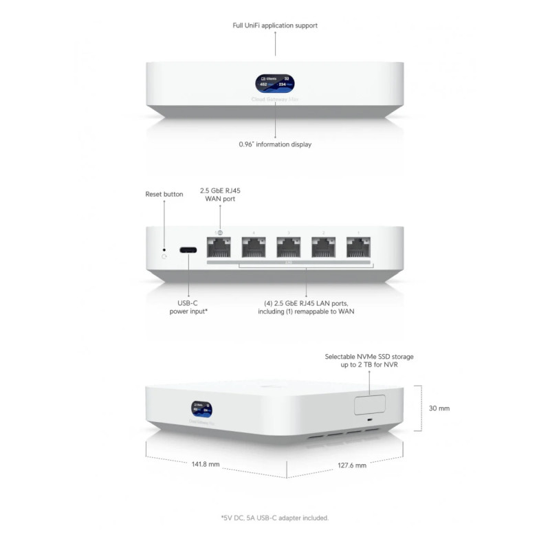 Ubiquiti Cloud Gateway Max (UCG-Max)