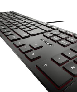 Cherry KC 6000 Slim tipkovnica, USB, crna