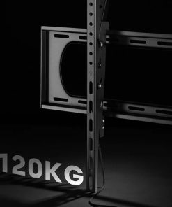 Roline VALUE zidni nosač za TV 60"-120", nagibni, udaljenost od zida 80mm, nosivost 120kg, crni