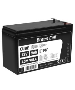 Green Cell (AGM06) baterija AGM 12V/9Ah