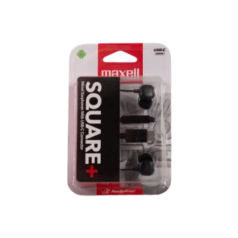Maxell SQUARE+ USB-C slušalice, crne