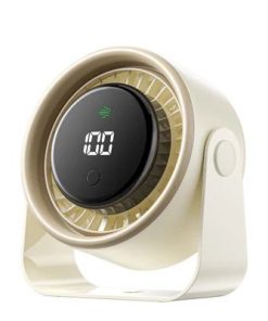 Vention Desktop Air Circulation Fan Gray Smart Digital Display