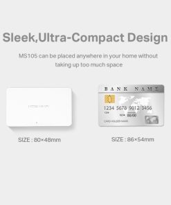 Mercusys 5-port mini Desktop preklopnik (Switch), 5×10/100M RJ45 ports, plastično kućište