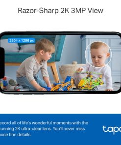 TP-Link Tapo C110 kamera UHD 3MP, H.264, Advanced Night Vision, microSD, dvosmjerni audio, detekcija pokreta, Wi-Fi, Tapo app
