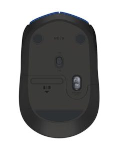 Logitech M171 bežični optički miš, USB, crni/sivi (910-004424)
