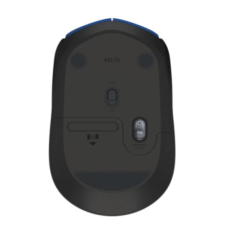 Logitech M171 bežični optički miš, USB, crni/sivi (910-004424)
