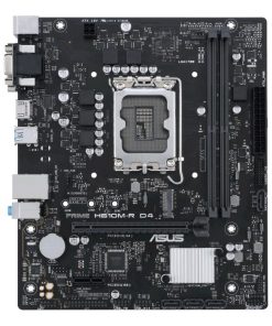 Asus MB Prime H610M-R D4-SI, S.1700, 2xDDR4/3200, PCIe 4.0, G-LAN, VGA/HDMI/DVI-D, mATX