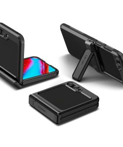 Spigen Tough Armor, zaštitna maska za telefon, crna - Samsung Galaxy Z Flip5 (ACS06227)