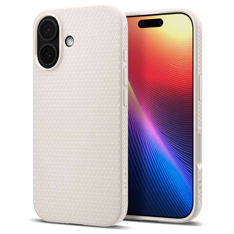 Spigen Liquid Air, natural titanium - iPhone 17 (ACS10372)
