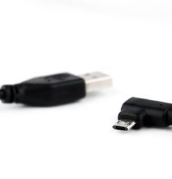 Gembird Double-sided angled Micro-USB to USB 2.0 AM cable, 1.8 m, black