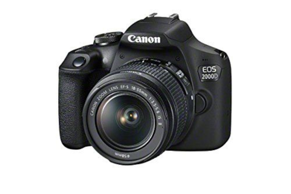 Canon EOS 2000D + 18-55mm SEE