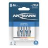 Ansmann Digital NiMH Rechargeable battery AA HR6 type 2850 (min. 2650 mAh) 4 pcs. blister packaging