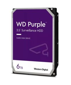 Western Digital Purple 6TB SATA3, 5400rpm, 256MB cache (WD64PURZ)