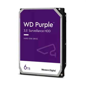 Western Digital Purple 6TB SATA3, 5400rpm, 256MB cache (WD64PURZ)
