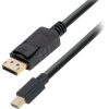 Transmedia DisplayPort plug to Mini DisplayPort plug, 2,0 m