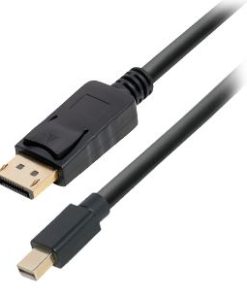 Transmedia DisplayPort plug to Mini DisplayPort plug, 2,0 m