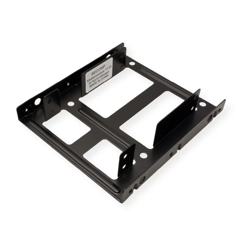Roline HDD montažni adapter, 3.5" za 2×2.5" HDD/SSD, metalni
