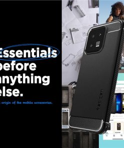 Spigen Rugged Armor, black - Xiaomi 13