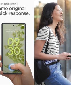Spigen Glas.tR AlignMaster, zaštitno staklo za ekran telefona, 2 kom + okvir za instalaciju - Pixel 6 (AGL04164)