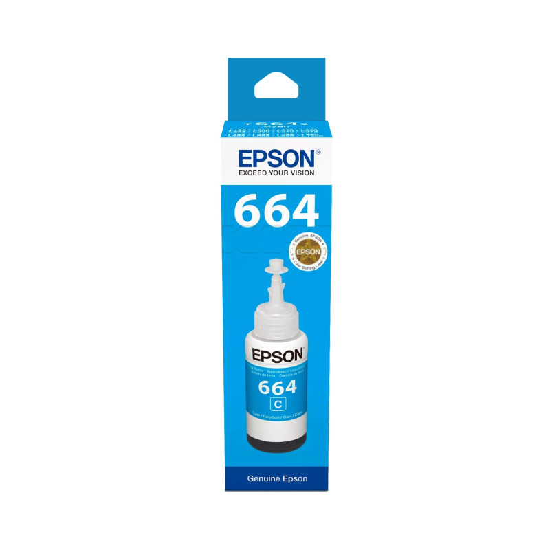 Epson tinta T66424 CISS- cyan (C13T66424A) 70ml