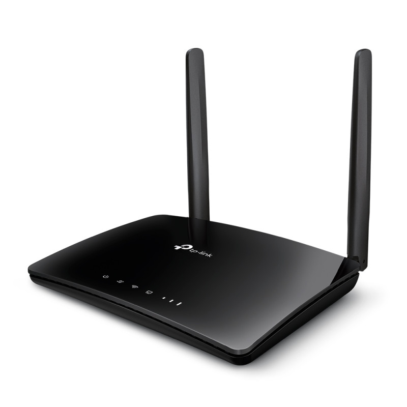 TP-Link AC750 Archer MR200 bežični usmjerivač, Dual-Band 4G LTE, 300Mbps/433Mbps (2.4GHz/5GHz), 802.11a/b/g/n/ac, 1×WAN, 3×LAN, utor za SIM karticu, 2×odvojive antene