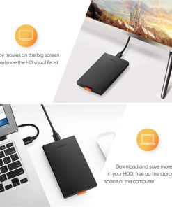 UGREEN vanjsko kućište 2.5" SATA HDD/SSD, do 9.5mm, tool free, microUSB3.0/USB3.0