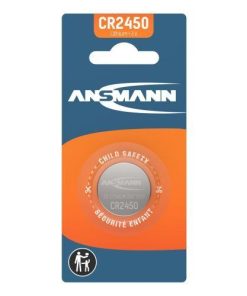 Ansmann Lithium Coin cell CR2450 1pcs blister packaging