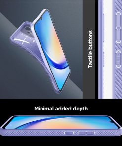 Spigen Liquid Air, zaštitna maska za telefon, ljubičasta - Samsung Galaxy A34 5G (ACS06104)